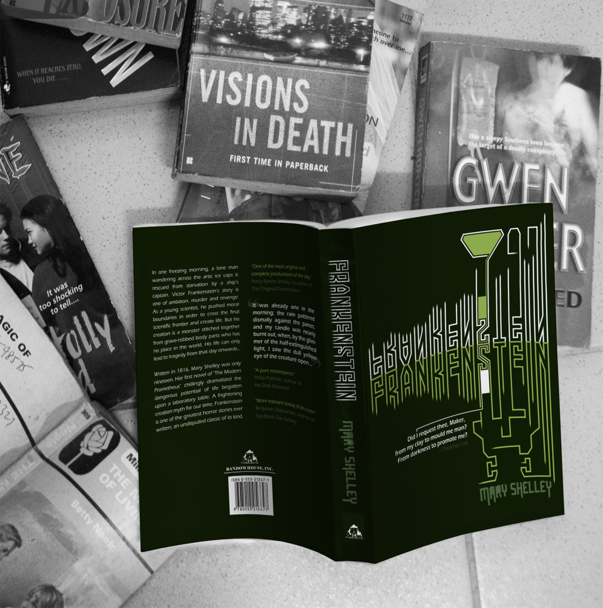 Book cover graphic design