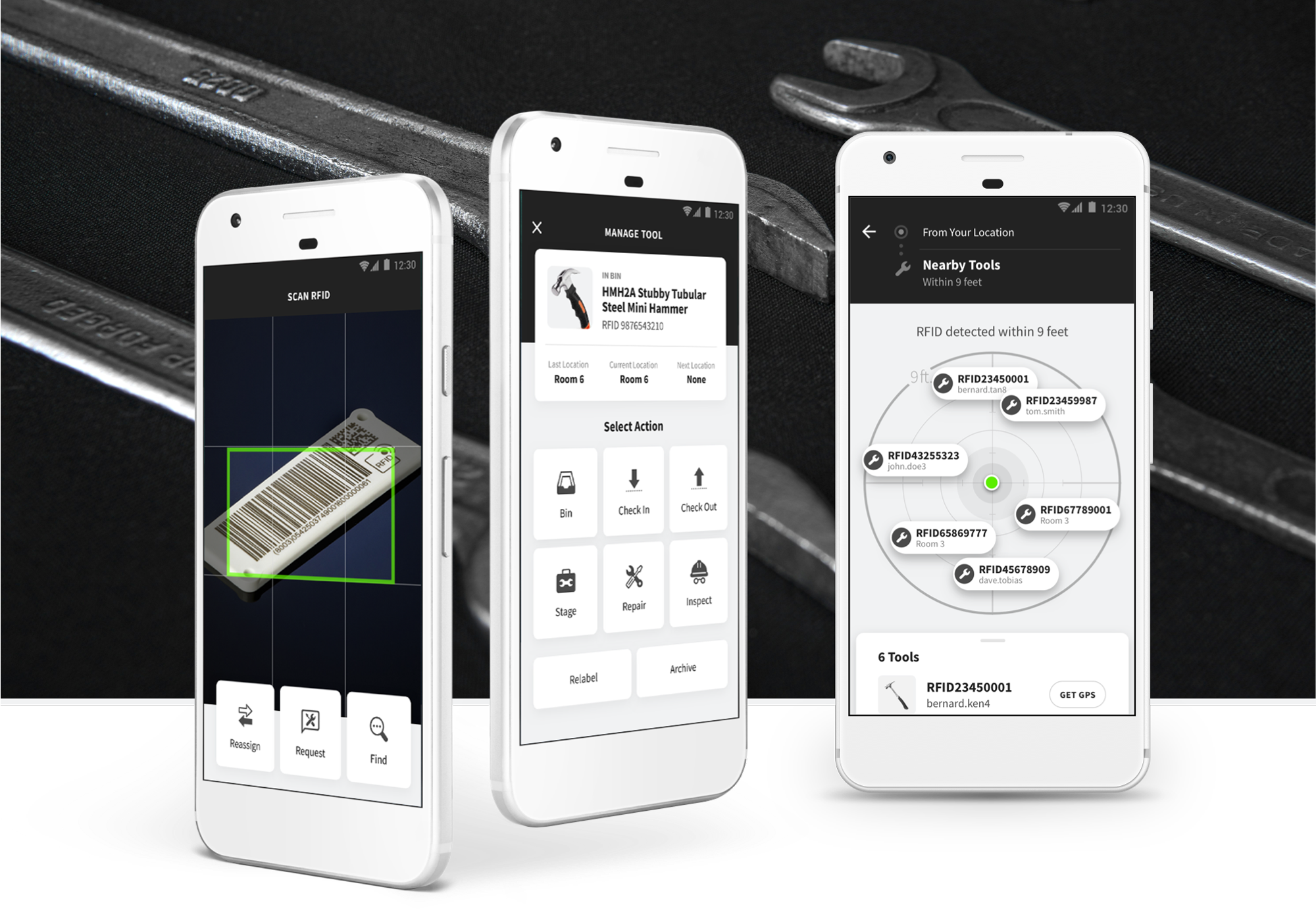 Omni call-to-action mobile interface